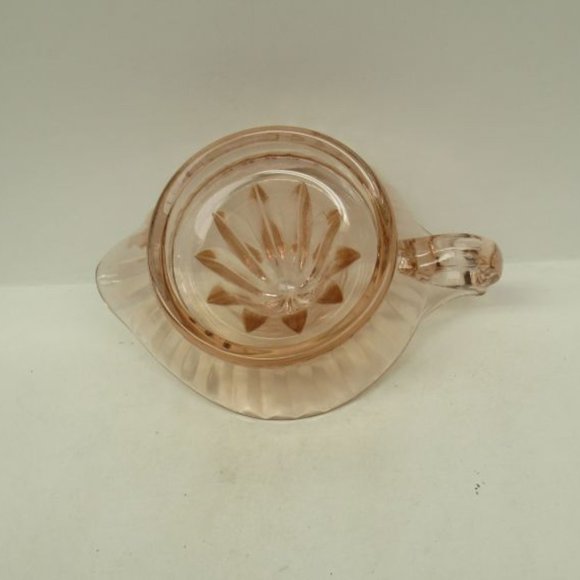 Jeannette Glass Vintage Pink JENNYWARE Orange Reamer or Juicer - Picture 3 of 4